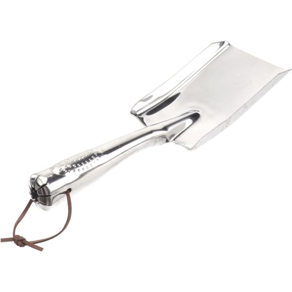 FENG1Pc Garden Shovel Stainless Steel Hand Trowel Mini Snow Hand Shovel Garden Tool for Soil Planting Digging Transplanting Smoothing (Flat Shovel)-240523
