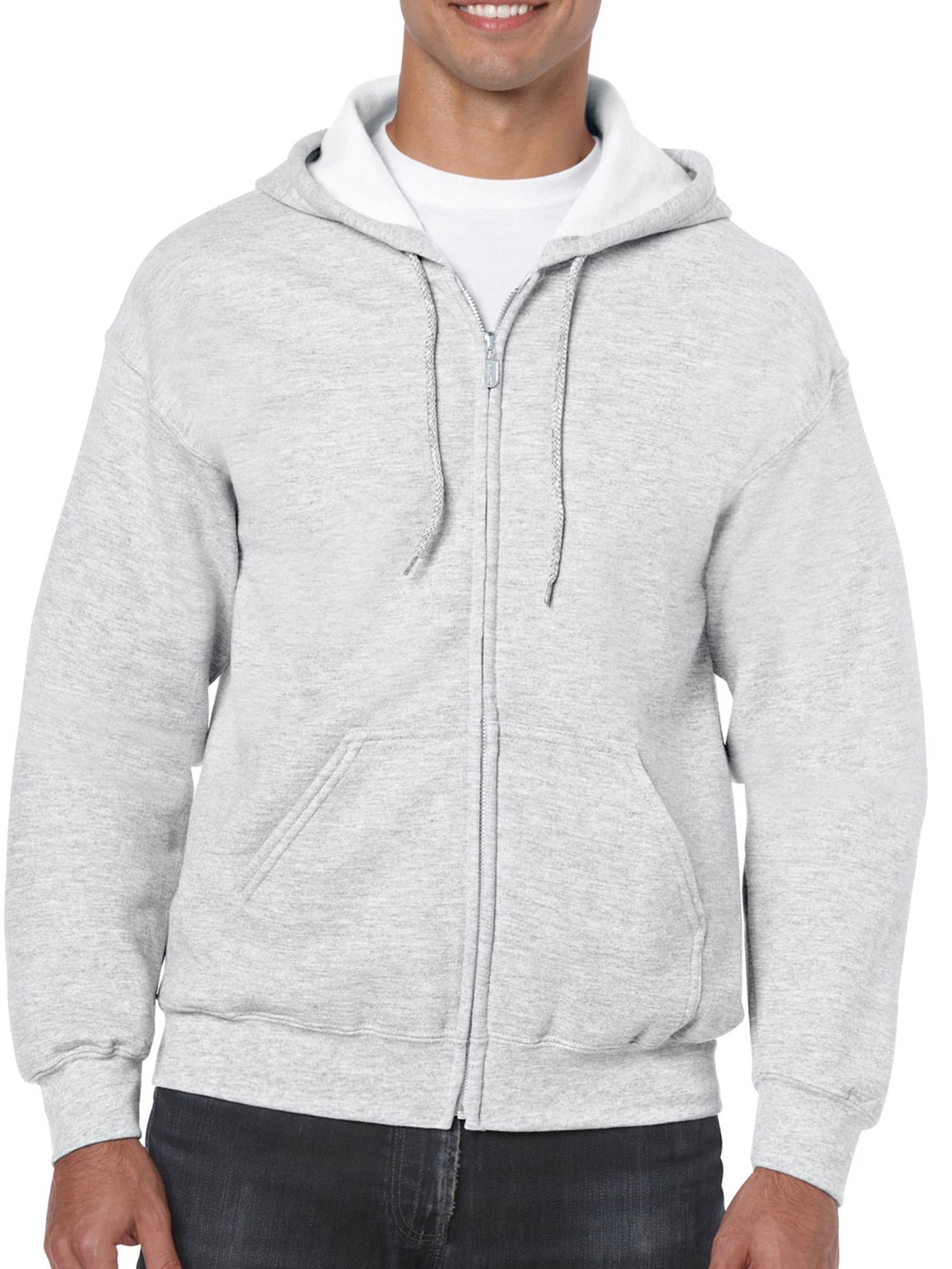 Gildan - Gildan Men's Fleece Zip Hooded Sweatshirt - Walmart.com - Walmart.com