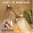 thumbnail image 6 of Aqua Elegante High Flow Shower Head for Bathroom Showers - 2.5 GPM - Brushed Nickel, 6 of 8