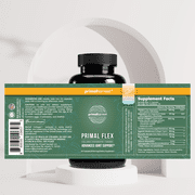 Primal Harvest Primal Flex Joint Support: BioCell Collagen®، الكركم والبوزويليا لراحة المفاصل (60 قيراط)