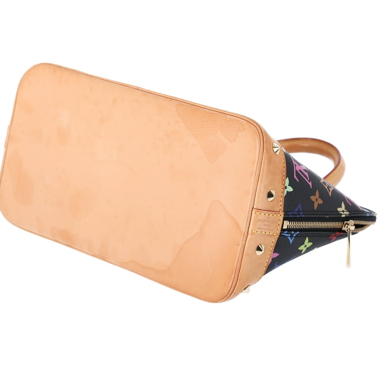 Louis vuitton alma multicolor black sale