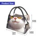 thumbnail image 2 of Fotbe Cute Cartoon Kitten Bolsa Térmica Portátil con Estampado, Bolsa de Entrega de Alimentos Aislada, Bolsa Reutilizable de Gran Capacidad para Comidas y Supermercado, 2 of 6