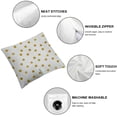 thumbnail image 4 of SHANXI Throw Pillow Covers Gold Foil Round for Living Room Bedroom 12x12in, 4 of 5