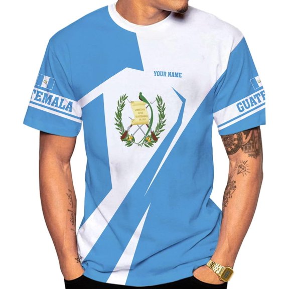 Personalized Guatemala Shirt Guatemala Camisas Guatemala Flag Shirts, Guatemalan Pride T-Shirt, Guatemala Tshirt (S)