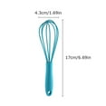 thumbnail image 4 of SharkTRUE Silicone Balloon Whisk, Perfect for NonStick Cookware, Milk and Egg Beater Blender, Heat Resistant Kitchen Whisks for Baking Cooking, 4 of 10