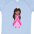 thumbnail image 4 of Inktastic African American Princess In Pink Dress Girls Baby Bodysuit, 4 of 5
