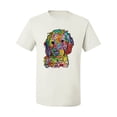 thumbnail image 3 of Dean Russo Sweet Poodle Dog Lover Men's Graphic T-Shirt, White, Medium, 3 of 6