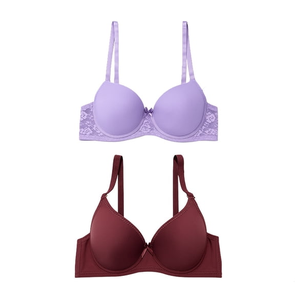 Brassier Secret Treasures para Mujer, Encaje, Multicolor Talla 32B 2 Piezas