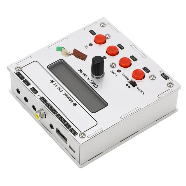 Morse Code K3NG Keyer, Aluminum Alloy Lightweight Multi Use Open Source K3NG Keyer for LCD Display