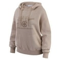 thumbnail image 2 of Women's WEAR by Erin Andrews  Tan LA Clippers Washed Pullover Crewdie, 2 of 5
