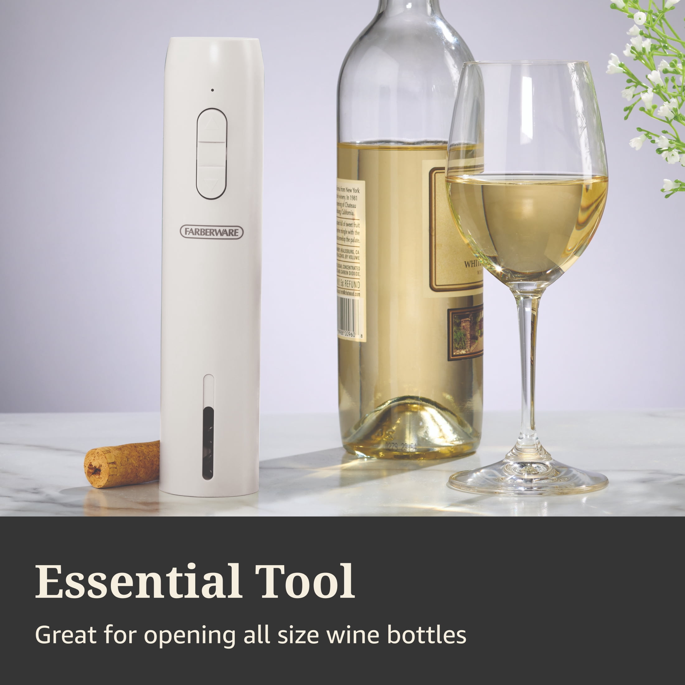 Farberware USB Corkscrew Oyster Grey