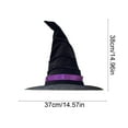 thumbnail image 3 of Halloween Decorations Deal 2025!Kyusrd Witch Hat Wizard Hat Costume Party Christmas Makeup Ball Role-playing Accessories, 3 of 6
