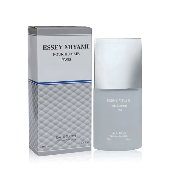 AFLUXE Essey Miyamie Eau de Toilette, Perfume for Men, Men Cedar Cologne, Warm Woody Smell, Office Perfume For Men  3.4 fl oz