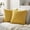 Yellow, variant on Knubmt Set of 2 Decorative Square Throw Pillow Covers with Zipper, Linen Soft Cushion Case Pillowcases for Sofa Couch Bed and Living Room, 20 x 20inch