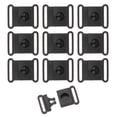 thumbnail image 1 of Uxcell Safety Breakaway Buckle Plastic Flat Snap Insert Buckle for Harness and Strap Use 9/16", 1 of 5