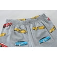 thumbnail image 4 of Little Hand Toddler Kids Short Sets Boys Pajamas Race car Summer Sleepwear Clothes 6T 2 Piece, 4 of 6