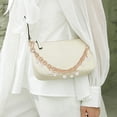 thumbnail image 3 of Purse Extender 2pcs 9.8 Inch Decorative Bag Strap Golden Alloy Bag Chain Pearl Chain Charms Replacement Handle Bag Chain Bag Charm Purse Charm for Women Crossbody Shoulder Bag, 3 of 7