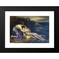 thumbnail image 2 of Alfred Philippe Roll 18x14 Black Modern Framed Museum Art Print Titled - Don Juan and Haidee (1874), 2 of 5