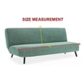 thumbnail image 3 of 150-185cm Stretch Armless Sofa Cover Sofa Bed Cover Elastic Slipcover - Grey, 3 of 3