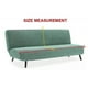 thumbnail image 3 of 150-185cm Stretch Armless Sofa Cover Sofa Bed Cover Elastic Slipcover - Grey, 3 of 3