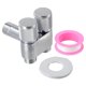 thumbnail image 2 of 1pcs G1/2 1 In Two Out Double Control Washing Machine Faucet Toilet Triangle Valve Toilet Stop Valve Size 6.2*6cm Approx 3 Color, 2 of 11