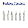 thumbnail image 1 of 6Pcs/Set Replacement Et Soldering Iron for Tips for Weller We1010Na Wesd51 Wes50/51, 1 of 10