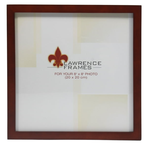 Walnut Wood 8x8 Picture Frame - Walmart.com - Walmart.com