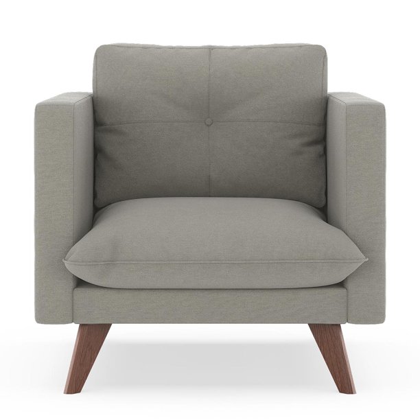 Jensen Armchair Pebble Weave Cinder Gray