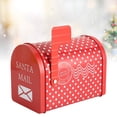 thumbnail image 4 of Metal Storage Tins, Multi Purpose Mailbox Shaped Storage Tins Beautiful Practical Smoother Surfaces Cute Pattern Large Capacity  For Ornaments, 4 of 8