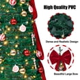 thumbnail image 4 of Firstness Christmas Tree 7.5FT, Pop up Pre Decorated Pre Lit Artificial Xmas Tree with 350 LED Lights, Large Bow & Ornaments, Lighted Christmas Tree with Storage Bag, Easy Installation, 4 of 10