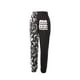 thumbnail image 2 of Pantalones de mujer Patchwork Deportes Floral Printe Pantalones sueltos Pantalones deportivos casuales XBTCLXEBCO Negro, 2 of 6