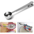thumbnail image 4 of Coffee Scoop Clip Stainless Steel Tablespoon Coffee Spoon With Long Handle Multifunction Sealing Bag Clip For Tea Coffee Instant Drinks, 4 of 5