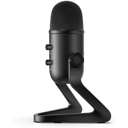 FIFINE USB Podcast Microphone for Recording Streaming on PC and 