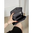thumbnail image 5 of RUMANLAND Women's Black Velvet Clutch Bag Rhinestone Handle Sparkling Crystal Tassel Evening Purse, 5 of 7