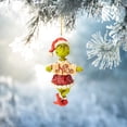 thumbnail image 3 of Colgante Decorativo Colgante de espejo retrovisor de coche de duende verde navideño colgante de dibujos animados para regalo de vacaciones Tmvgtek libre de BPA, 3 of 8