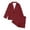 Brick Red, variant on Girls Solid Color Blazer & Shorts Set, 2Pcs formal Outfit for Special Occasions Color:Light Purple,Size:3-4 Years