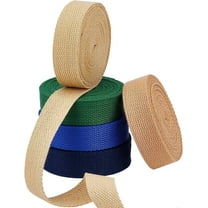 25 Yards Heavy Cotton Webbing 1" Herringbone Webbing Tape 5 Colors Natural Cotton Twill Tape Sewing Twill Ribbon for DIY Apron DIY Crafts Home Wrapping Sewing Dress Bags Outdoor Supplies