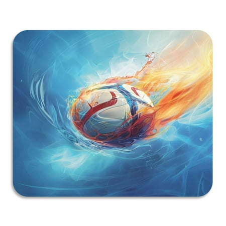 

ALAZA Dish Drying Mat for Kitchen Football with Fire Counter Absorbent Draining Pad 19.7 x15.7