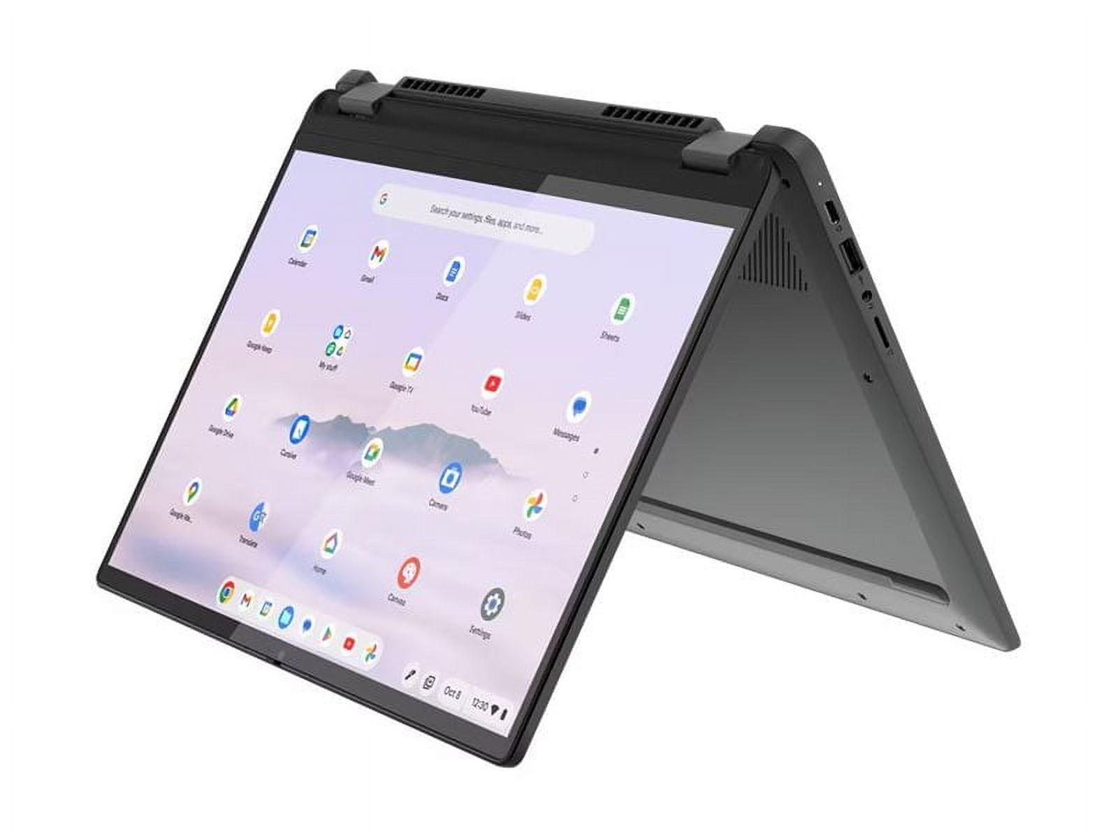 Lenovo IdeaPad Flex 5i 14 in 2K Touchscreen Laptop, Intel i3-1315U, 8GB RAM, 128GB SSD, Storm Grey