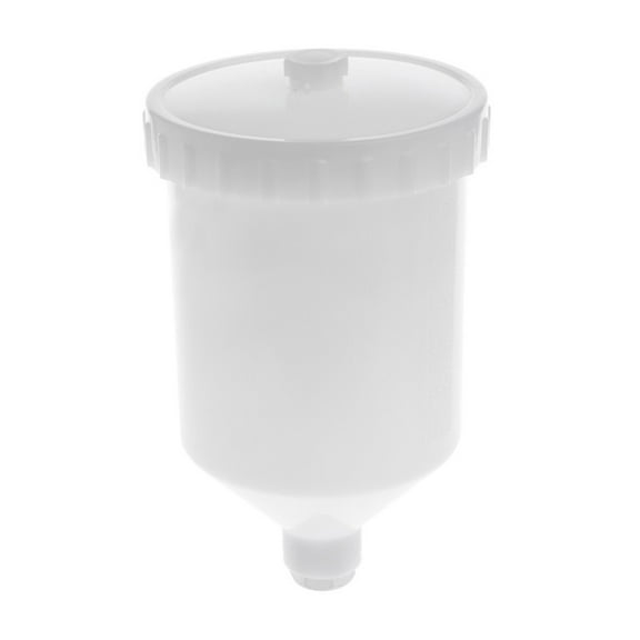 600ml Plastic Paint Cup Container for Gravity Feed Sprayer Painting Parts