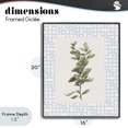 thumbnail image 4 of Stupell Industries Transitional Fresh Herb on Geometric Black Framed Giclee Art, 16 x 20, by Diannart, 4 of 8