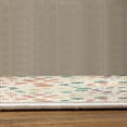 thumbnail image 3 of Modern Art Turkish Area Rug, Grunge Polka Dots Spots Backdrop Motif Retro Nostalgic Aesthetic Image Print, Soft Carpet for Living Room Decor with Distressed Look, 4' X 5.7', Dark Coral, by Ambesonne, 3 of 4