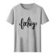 thumbnail image 3 of Camiseta de Manga Corta Impresa de Estilo Masculino, Tops Cortos para las Mujeres Pullover Casual Primavera Verano Uso Diario, 3 of 5