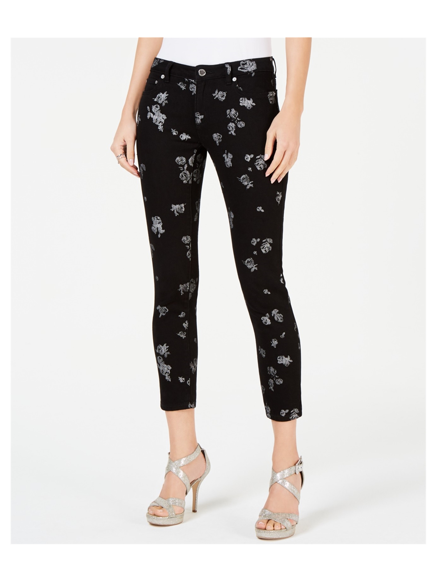 Michael Kors Womens Izzy Cropped Skinny 