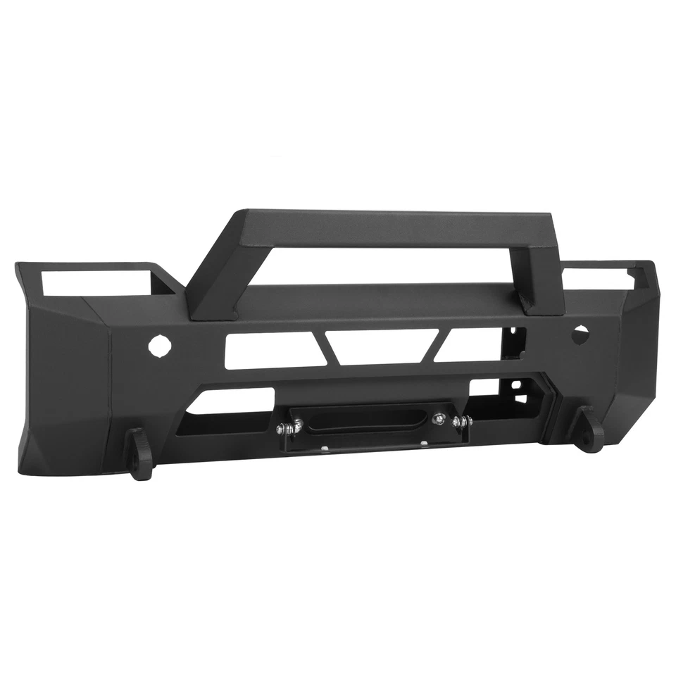 Kojem Front Bumper Assembly for 2022-2024 Toyota Tundra Bumper Assembly w/Sensor Holes Steel Powder Coated Black