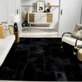 thumbnail image 2 of SAFAVIEH Studio Leather Juniper Geometric Area Rug, Black, 9' x 12', 2 of 12