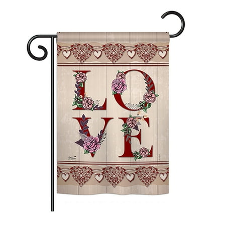 Decorative Flags Richmond Va Angeleno Heritage G135144-BO Classic Valentine Love Spring Valentines Impressions Decorative Vertical 13