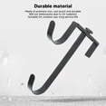 thumbnail image 4 of Pool Pole Hanger, Pool Pole Hook Rustproof Easy To Install Adjustable Space Saving Metal  for Pool Fence, 4 of 7