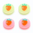 thumbnail image 4 of Jelly Color Luminous Thumb Grips for Nintendo Switch Joy-Con - Glow-in-the-Dark Analog Stick Caps, 4 of 24