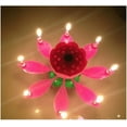 thumbnail image 1 of 2pcs Musical Flower Music Candles  Flower Candle Birthday Candles Romantic Gift, 1 of 7